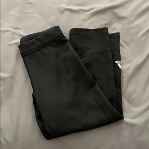 Adidas Black Capri Leggings